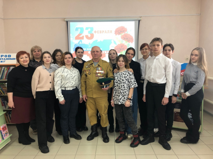 Урок мужества &laquo;У Отчизны героев не счесть&raquo;